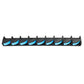 Fishing Pole Holder Holds Up to 9 Rods or Combos for Rods of Diameter 3 to 19mm