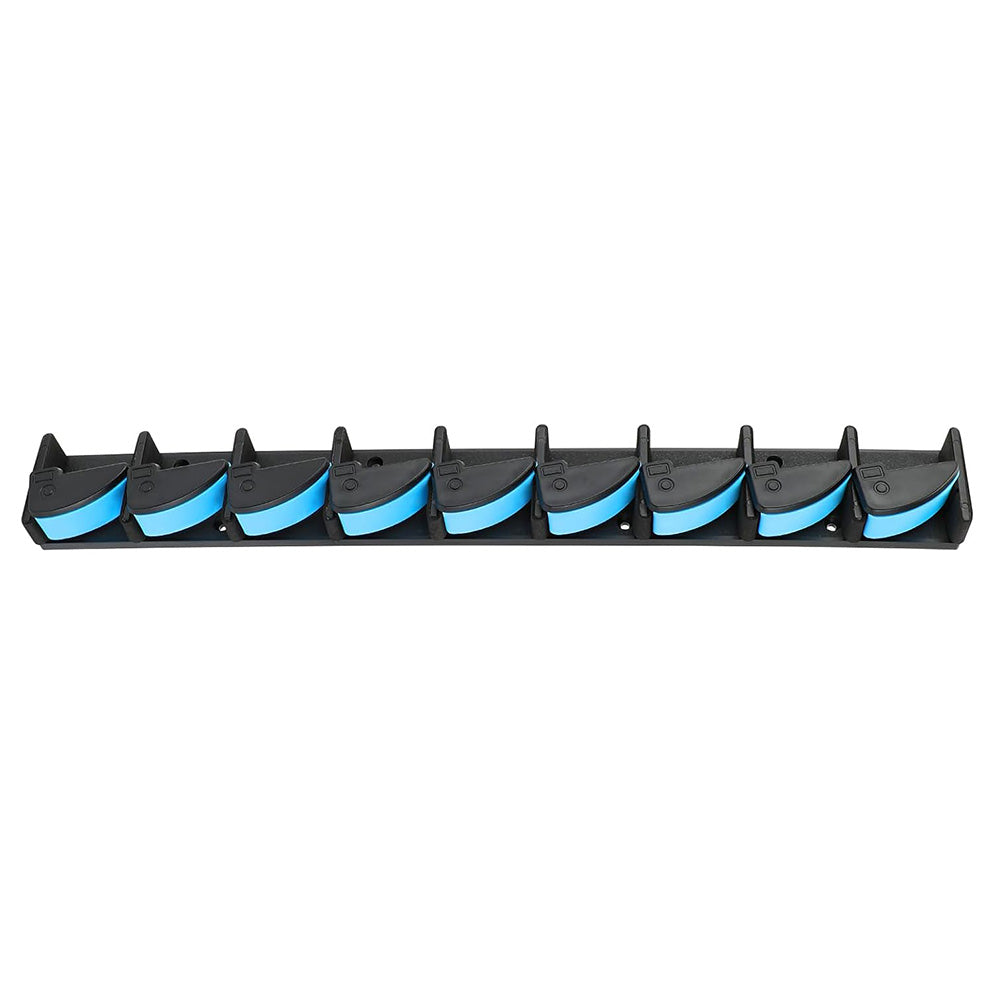Fishing Pole Holder Holds Up to 9 Rods or Combos for Rods of Diameter 3 to 19mm