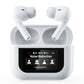 Wireless Earbuds Bluetooth 5.4 Earbuds with Touch Screen Noise Cancelling Headphones