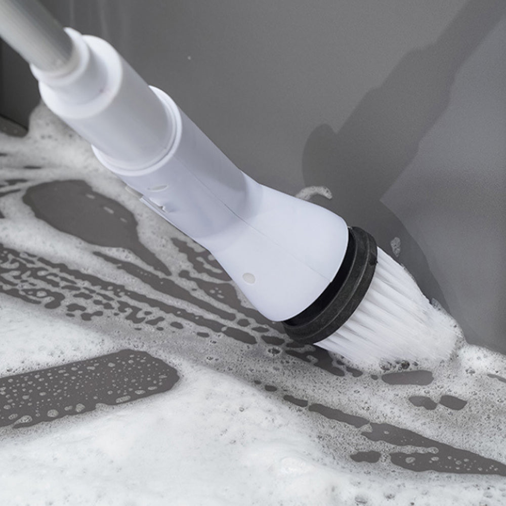 Electric Spin Scrubber Electric Cleaning Brush with 6 Replaceable Brush Heads