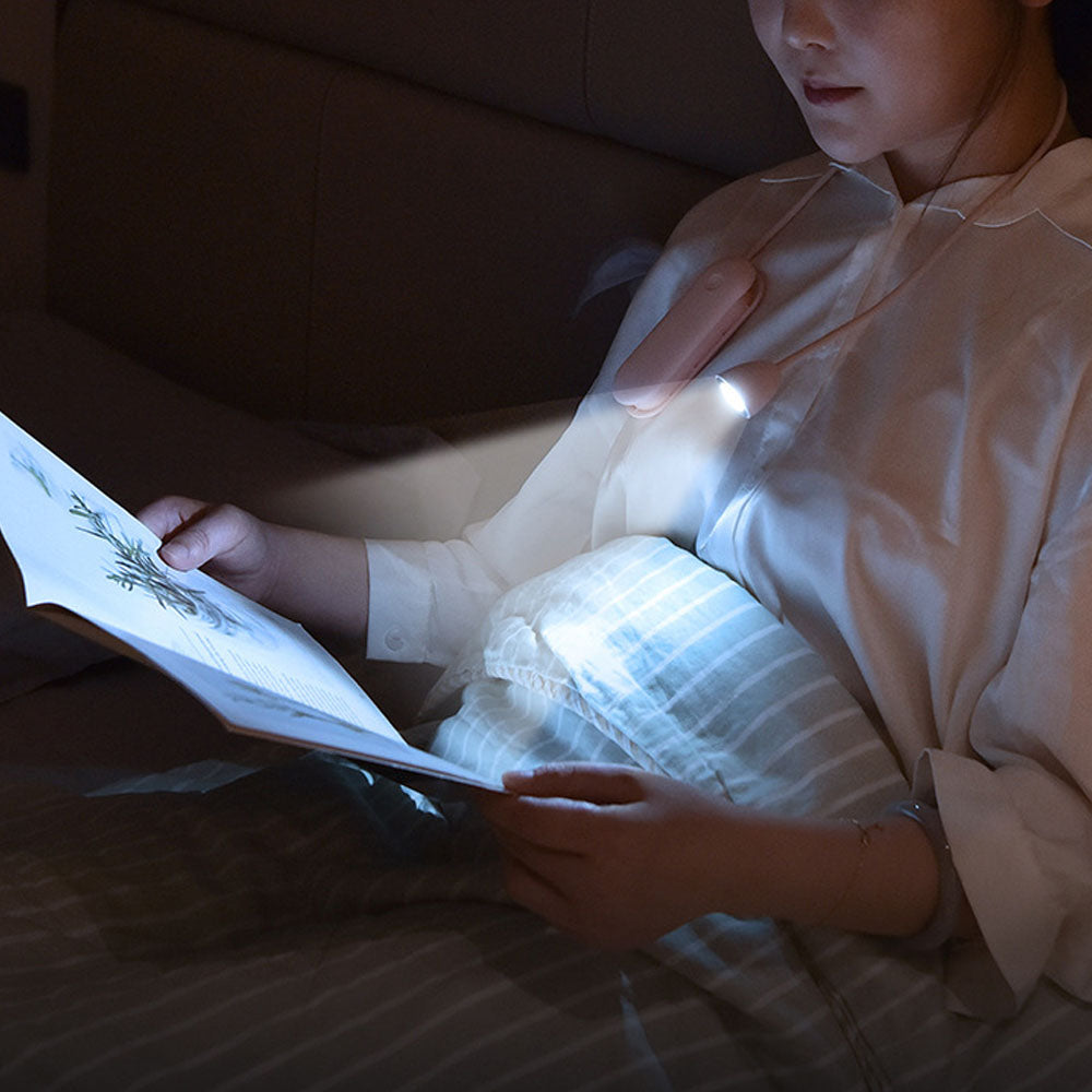3-in-1 Book Light Reading Light Foldable Book Lamp with Flexible Neck