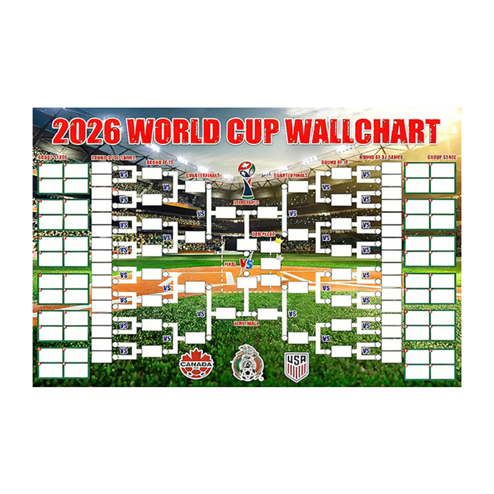 2026 World Cup Backdrop Banner Soccer Party Decoration Fabric Background for Football Theme Event