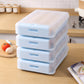 34.3x25.2x8.2CM Automatic Scrolling Egg Storage Box Removable Egg Dispenser