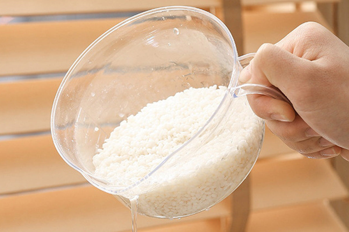 12KG Rice Dispenser Large Food Container Grain Storage Bin with Measuring Cup
