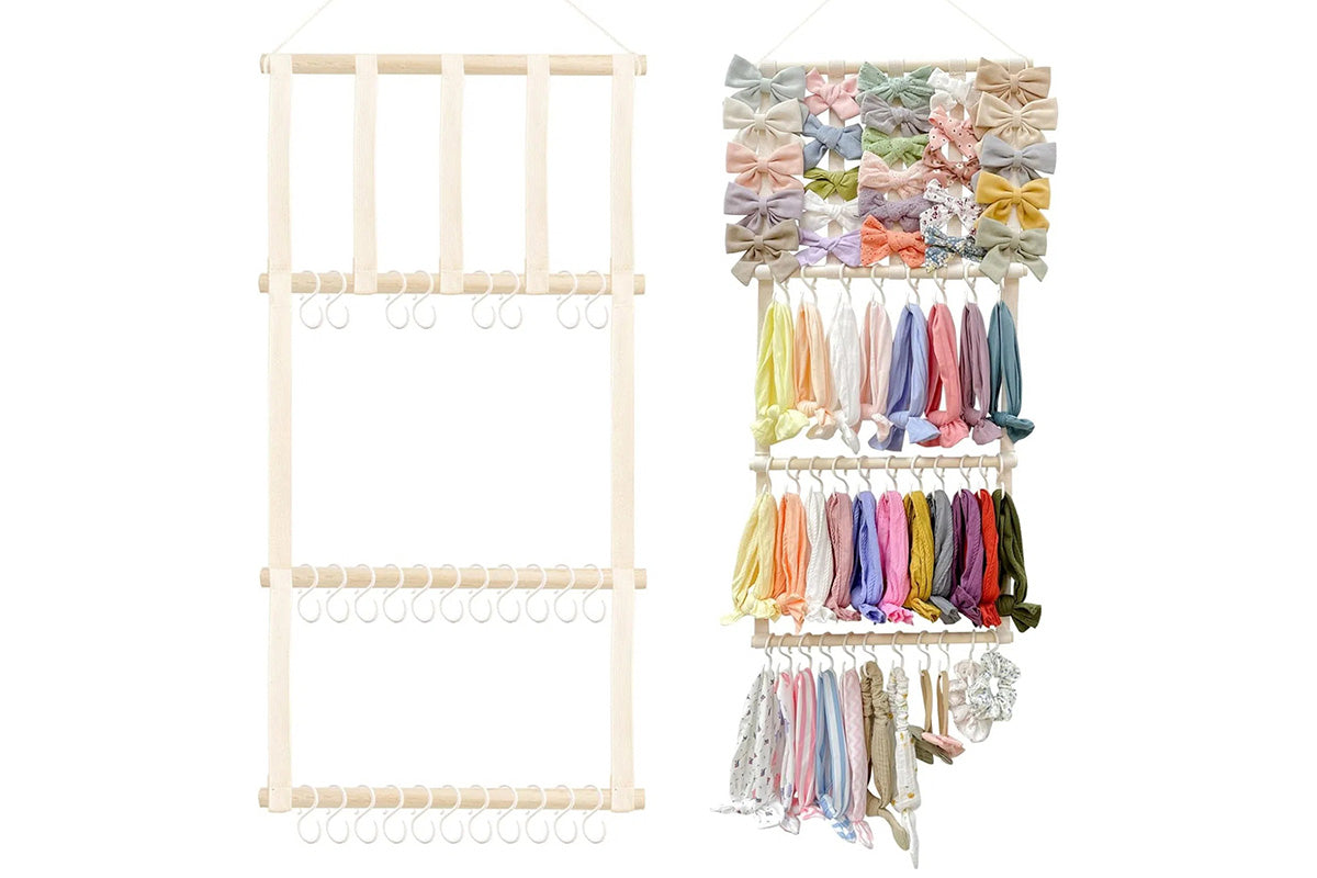 Headband Holder Hair Bows Organizer for Girls Bow Hanger Hair Accessories