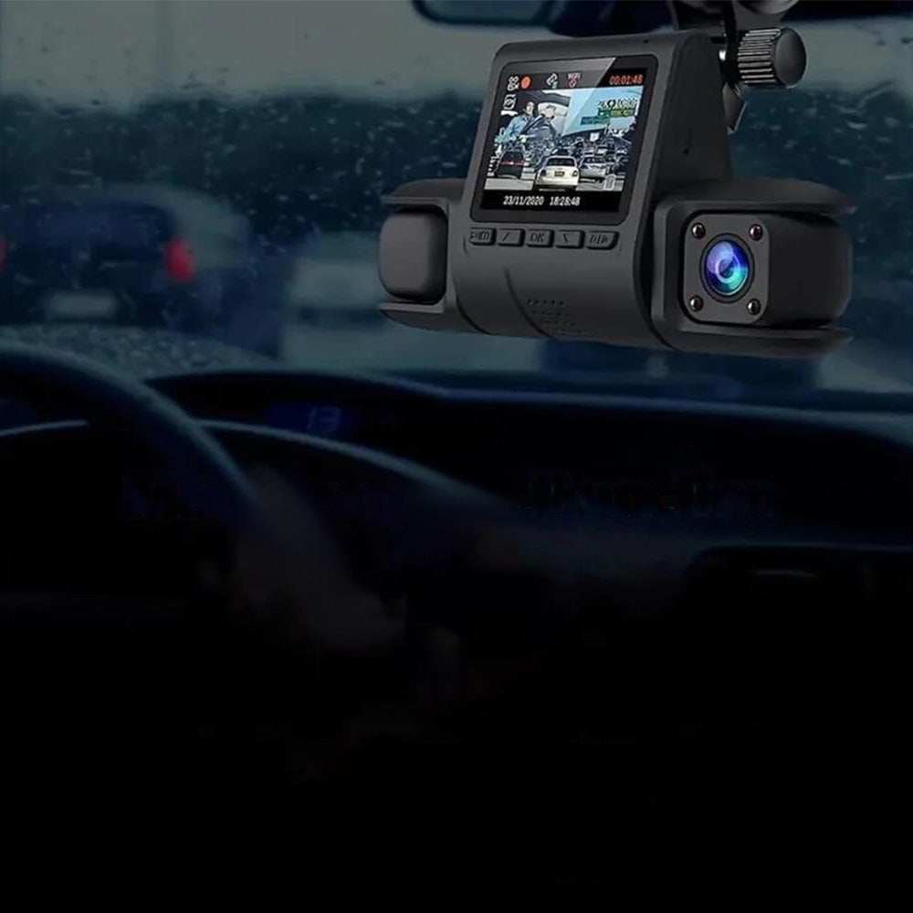 4 in 1 Dash Cam 1080P Front and Rear Left Right Camera 2.4 inch Screen with Night Vision