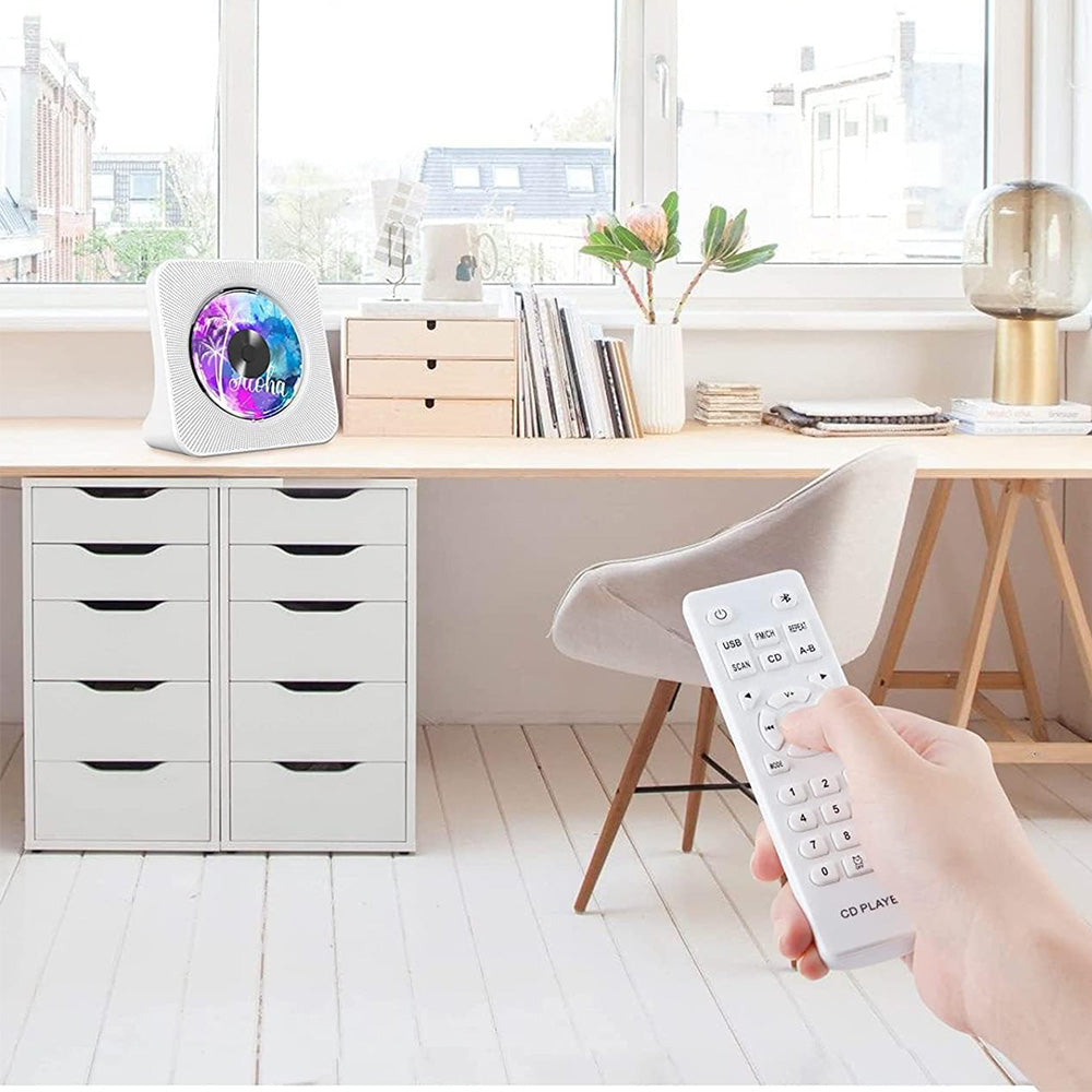 CD Player with Bluetooth Home CD Player with LED Screen