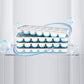 Large Capacity Ice Cube Tray Set with Storage Container and Scoop