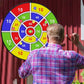72CM Large Dart Board For Kids With 12 Sticky Balls Double-Sided Dart Board Game