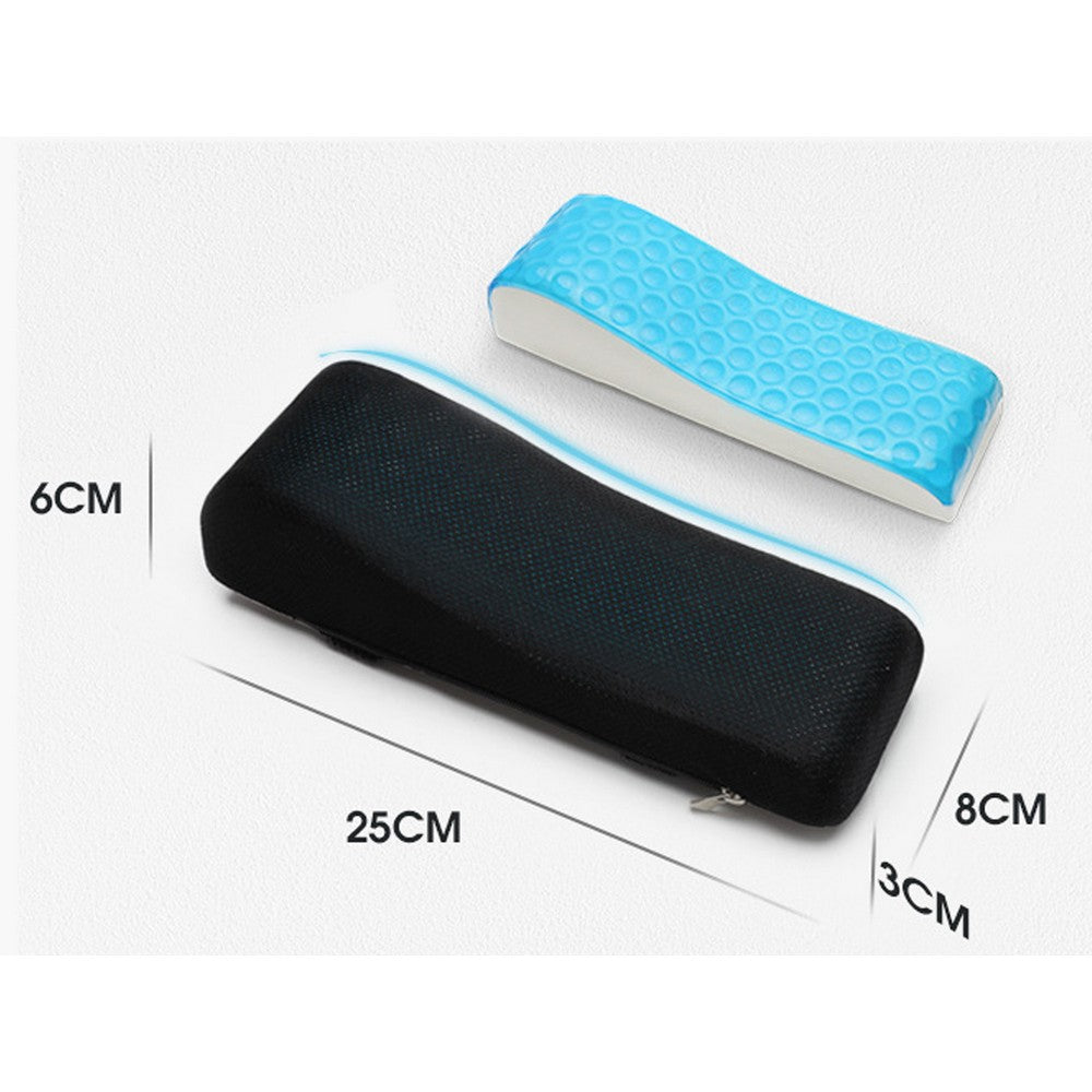 Ergonomic Gel Armrest Cushion for Office Chairs