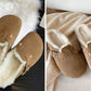 Faux Fur Shearling Birkenstock Inspired Mules