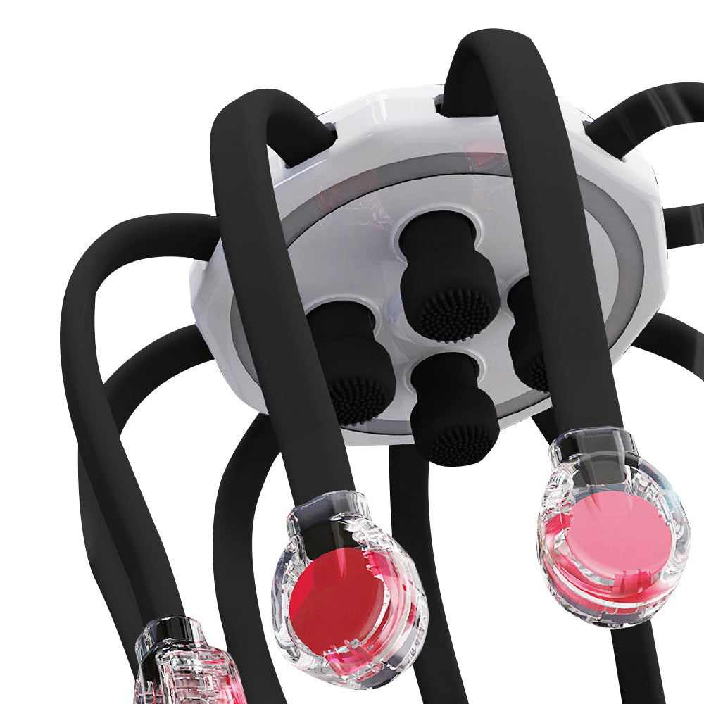 Electric Head Massager with 5 Massage Modes and Timing