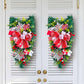 Christmas Hanging Upside Down Tree Candy Decoration for Door Wall