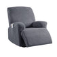Full Wrapped Elasticity Stretch Recliner Chair Cover