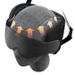 Airplane Travel Pillow with Headrest Fixing Head Strap and Eye Mask