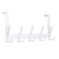 Stainless Steel Over The Door Hooks Durable Door Hangers for Kitchen Bathroom Bedroom