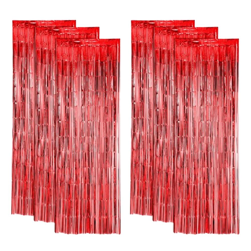 6Pcs 2M Fringe Backdrop Party Decoration