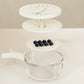 2Pcs Plastic Fruit Vegetable Washing Drain Basket with Lid