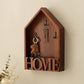 Vintage Key Holder Wall Mount with 3 Metal Hooks Key Rack for Entryway Living Room