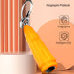 Rechargeable Fingerprint Padlock Water Resistant Anti Cut Keyless Mini Luggage Lock
