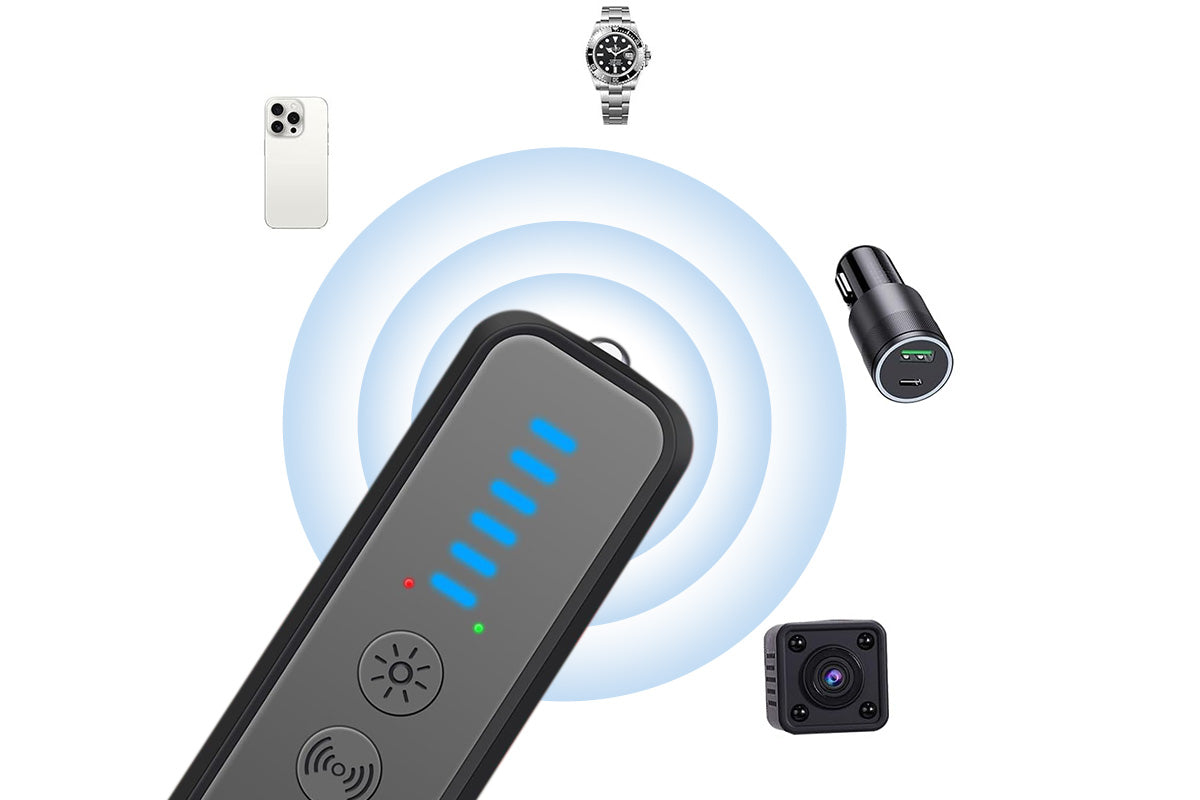 Hidden Camera Detector Portable RF Signal Scanner for Hotels Travel Home Office