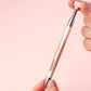 2pcs Glue-out Rhinestone Painting Pen Rhinestone Drill Pen with Visual Window and 6pcs Glue Sticks