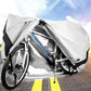 2X210D Waterproof Bike Cover with Lock Hole for Outdoor Storage