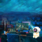 Astronaut Starry Sky Projector Galaxy Projection Night Light with Remote Control-Sitting