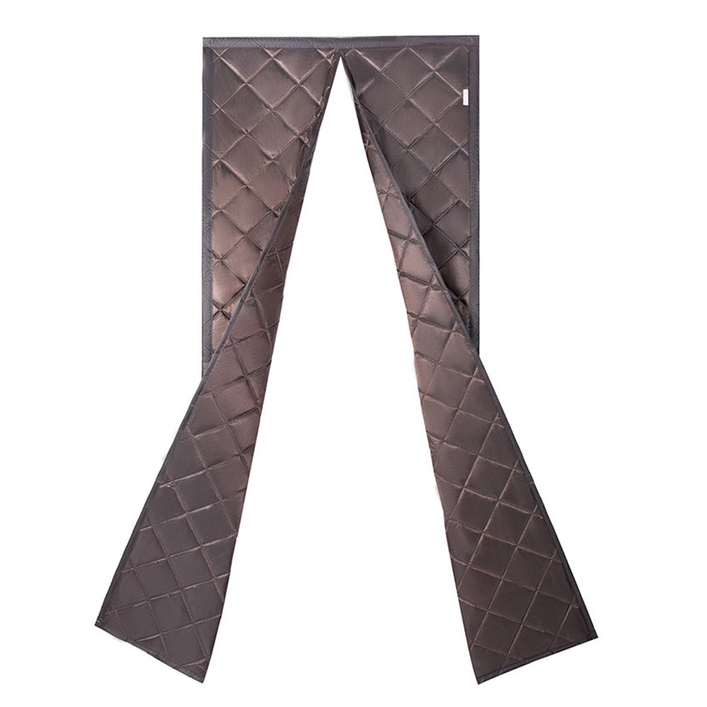 80X205CM Durable Magnetic Closure Thermal Insulated Door Curtain