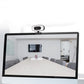4K Webcam with Microphone Ring Light and Rotatable Tripod Computer Webcam