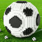 1000pcs Soccer Ball Building Blocks Football Building Blocks Toy Micro Mini Bricks Assembly Toy