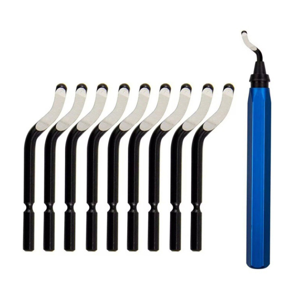 Deburring Tool with 10 High Speed Steel Blades Deburring Tool 3D Printing