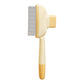 2PCS Pet Hair Removal Comb With Long And Short Teeth Flea Comb Grooming Brush For Cat Dog