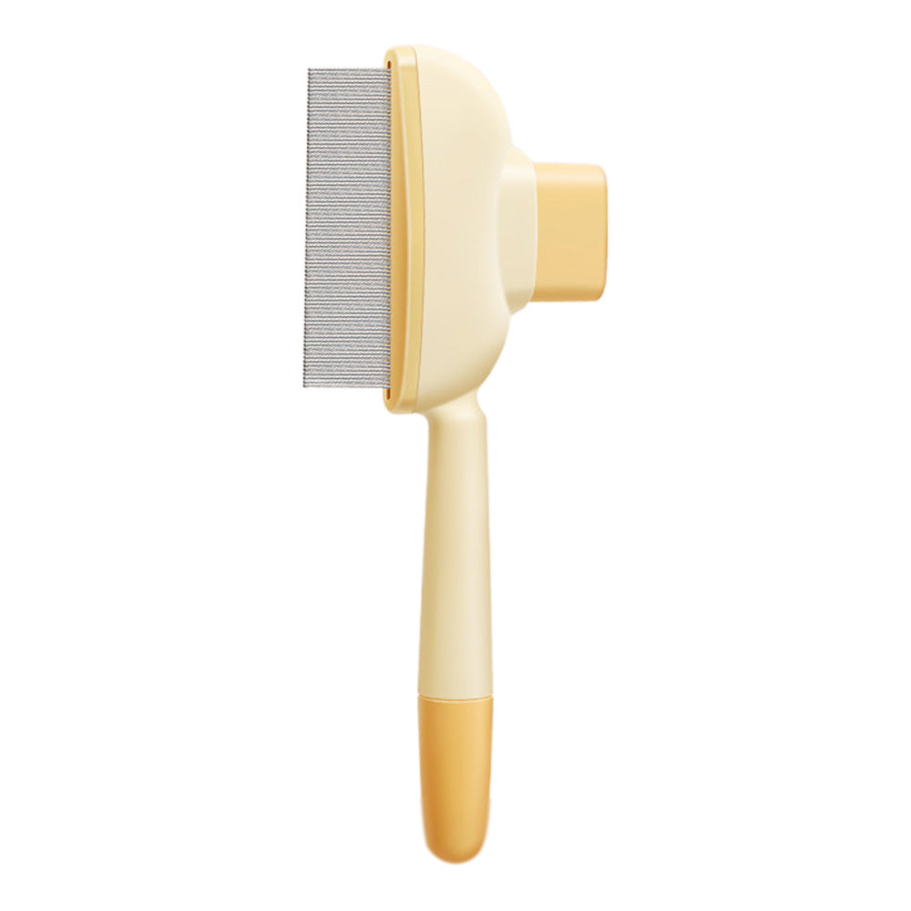 2PCS Pet Hair Removal Comb With Long And Short Teeth Flea Comb Grooming Brush For Cat Dog