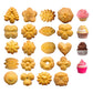 Cookie Biscuit Press Set with 20 Cookie Discs and 4 Icing Tips