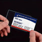 16 Pack PVC Card Holder Clear ID Protector for Social Security Credit Insurance Cards