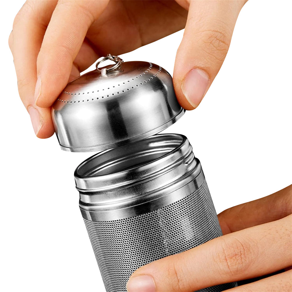 Strainer Tea Infuser with Chain Hook and Lid