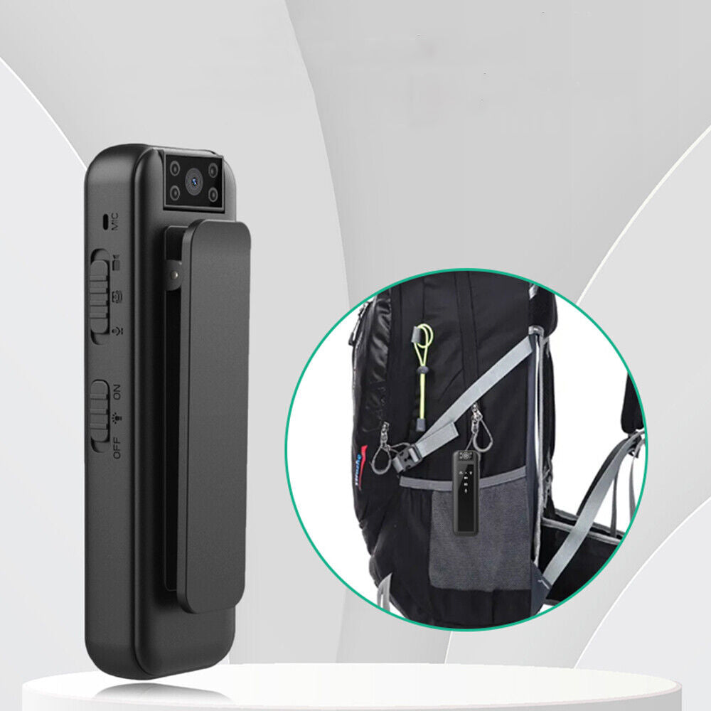 1080P Portable Pocket Video Audio Recorder Night Vision Cam