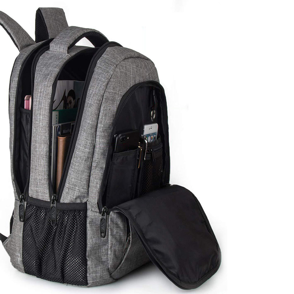 Computer Backpack Travel Laptop Business Backpack With USB Charging Port