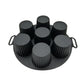 2Pcs 7 Cavity Silicone Cupcake Muffin Baking Mold for Air Fryer