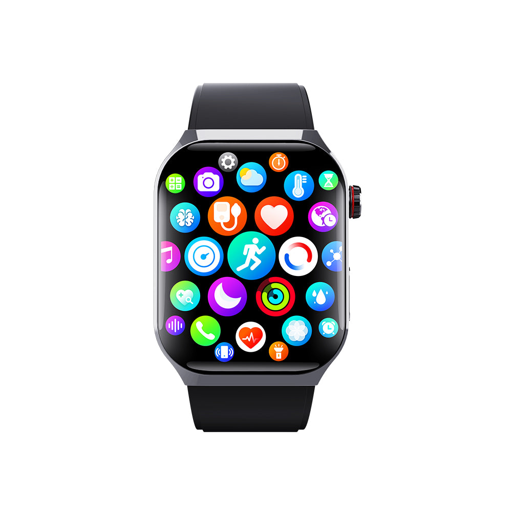 2.1-inch Smart Watch Bluetooth Call Fitness Tracker Heart Rate Blood Pressure Monitor