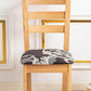 2Pcs Chair Seat Cover Stretch Chair Covers Washable Seat Cushion Slipcovers -ST1