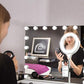 Desk Ring Light with Stand and Phone iPad Holder