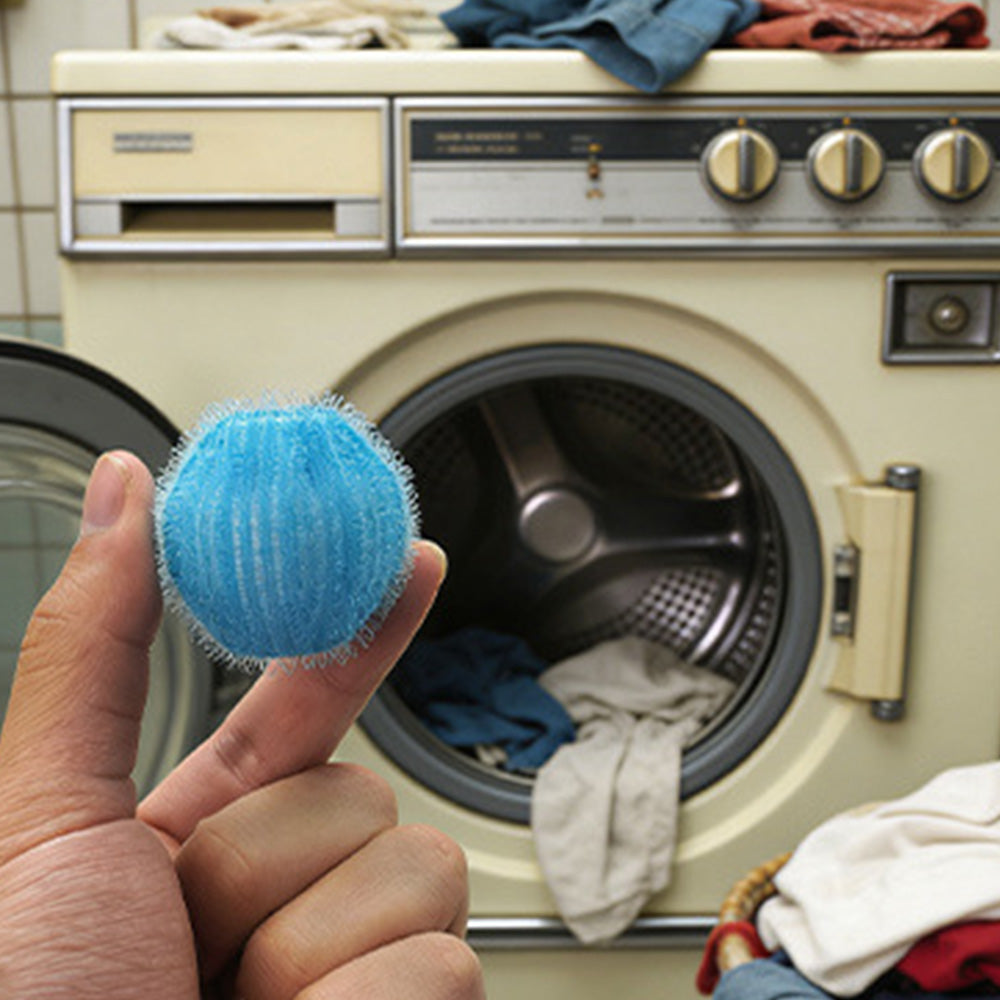 12 Pack Pet Hair Catcher Balls for Washing Machine and Dryer Reusable Laundry Lint Collector