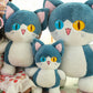 Anxiety Relief Plush Toy with Heartbeat Simulator and Zipper Back
