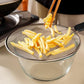 3PCS Stainless Steel Grease Splatter Guard for Frying Pan Ultra Fine Mesh Lids Splatter Screen for Cooking
