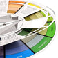 2Pcs Rotating Mixing Guide Color Wheel for Nail Art and Painting