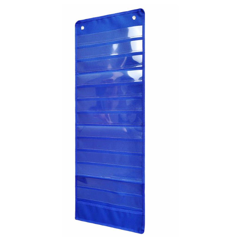 90x33cm Wall Time Management Card Organizer with 14 Dry Erase Cards