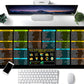 Extra Large Mouse Pad with Excel Shortcuts Non-Slip Desk Mat for Office