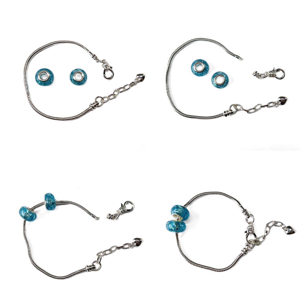 Advent Calendar Charm Bracelets 2025 for Girls DIY Bracelets Jewelry Making Kit